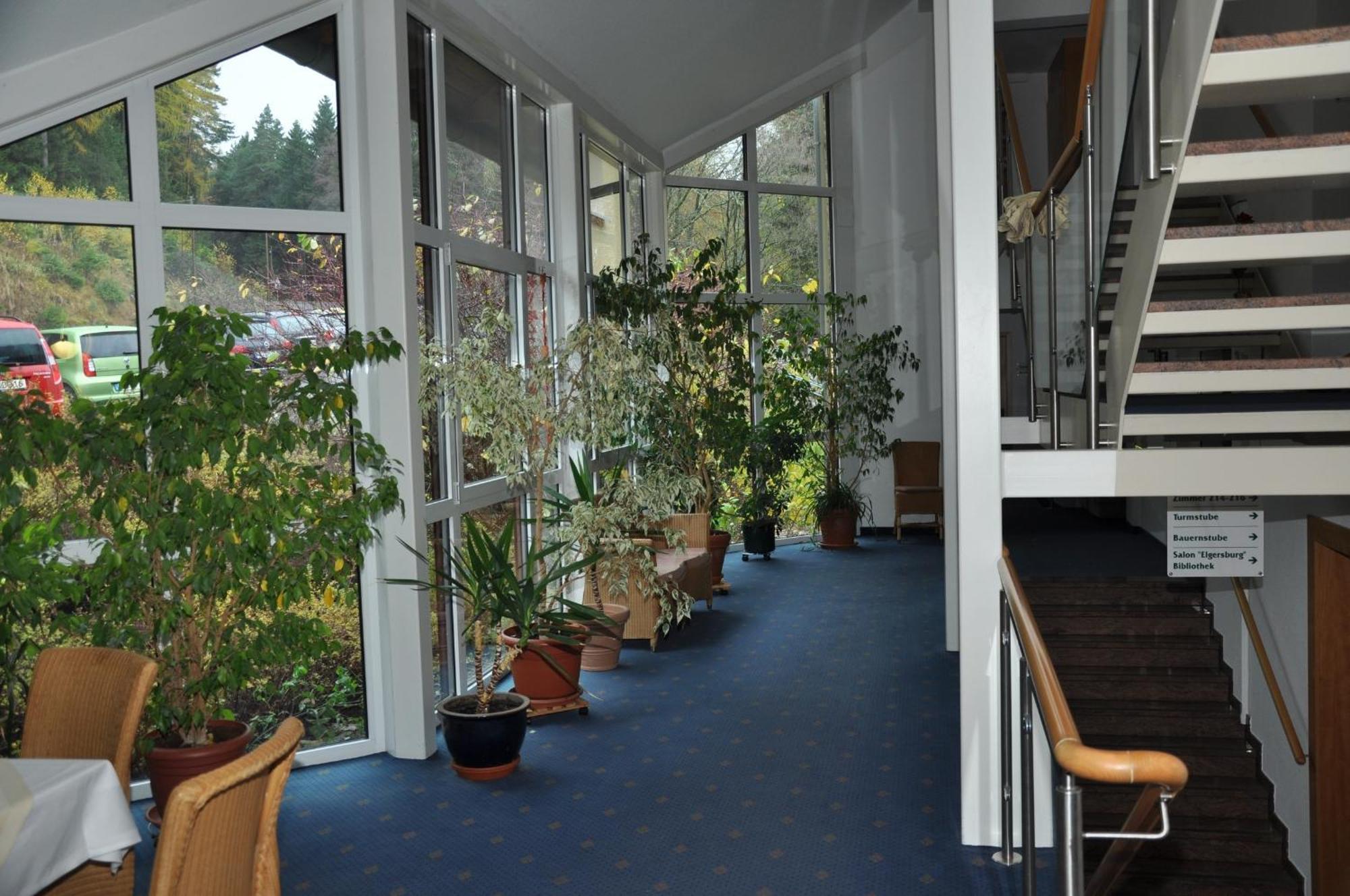 Hotel Am Wald -Garni- Elgersburg Exterior foto