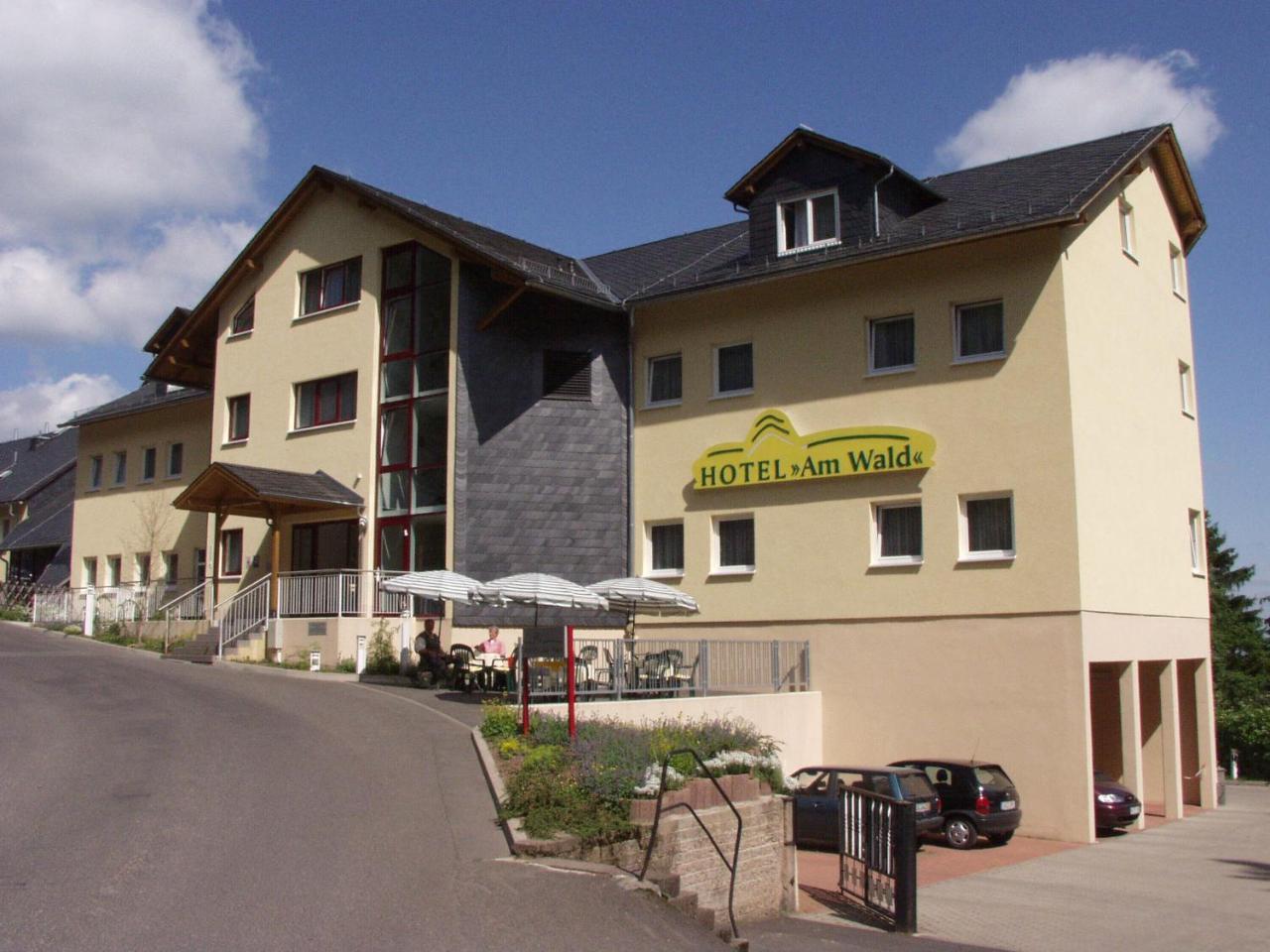 Hotel Am Wald -Garni- Elgersburg Exterior foto